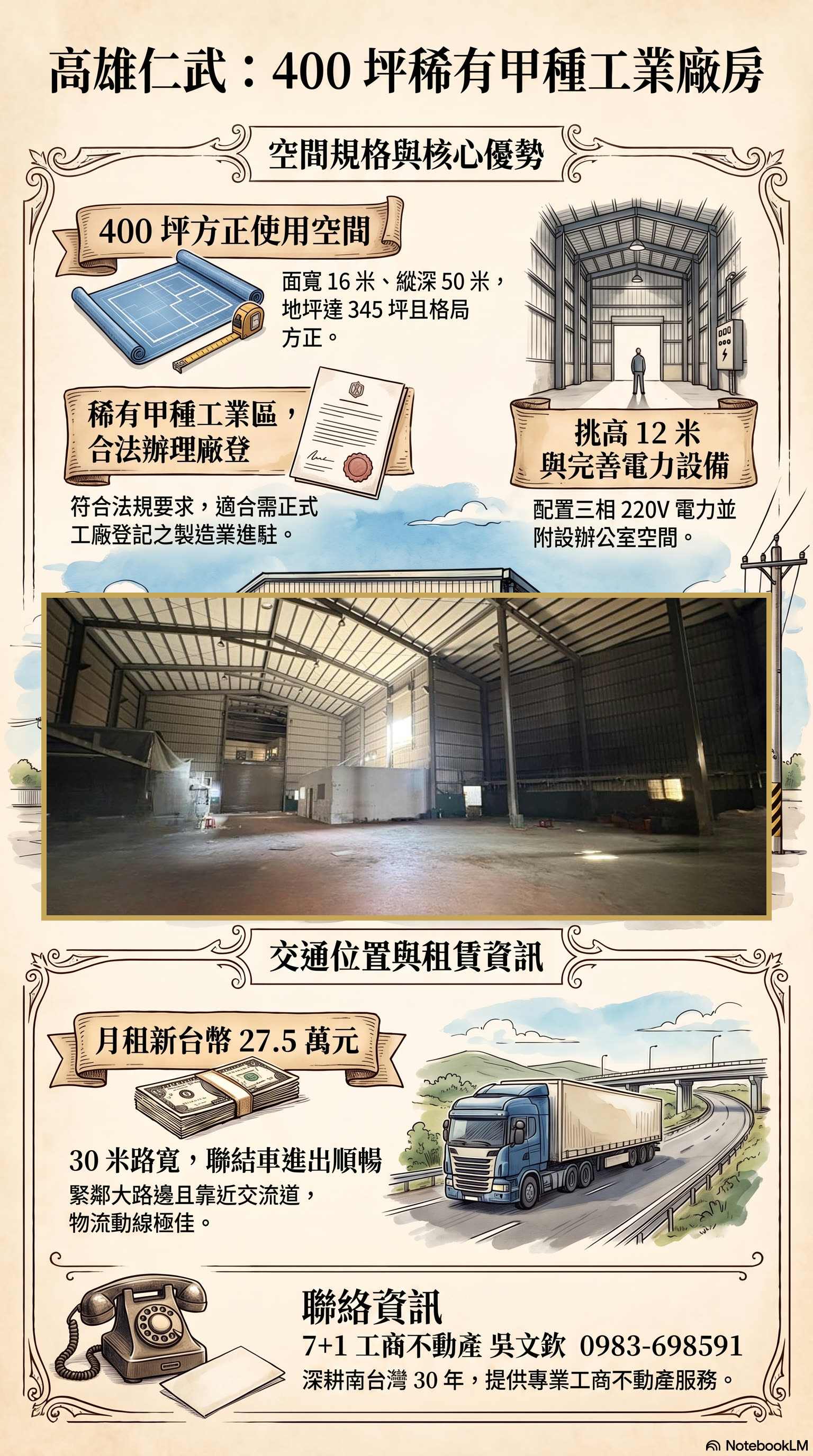 仁武344坪大坪數廠房的第3張圖片