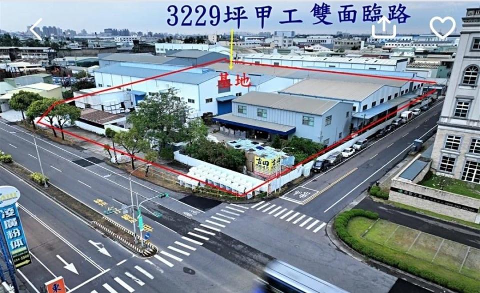 永康近三角窗方正廠房的第1張圖片